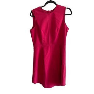 Pink Martini Sheath Pink Sleeveless Mini Dress Zipper Party Barbie  Size S